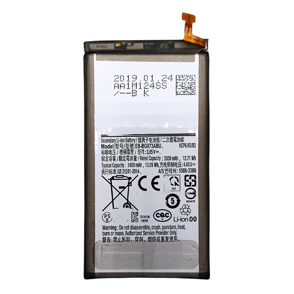 Bateria Para Samsung Galaxy S10 G973 EB-BG973ABU 3400 mAh
