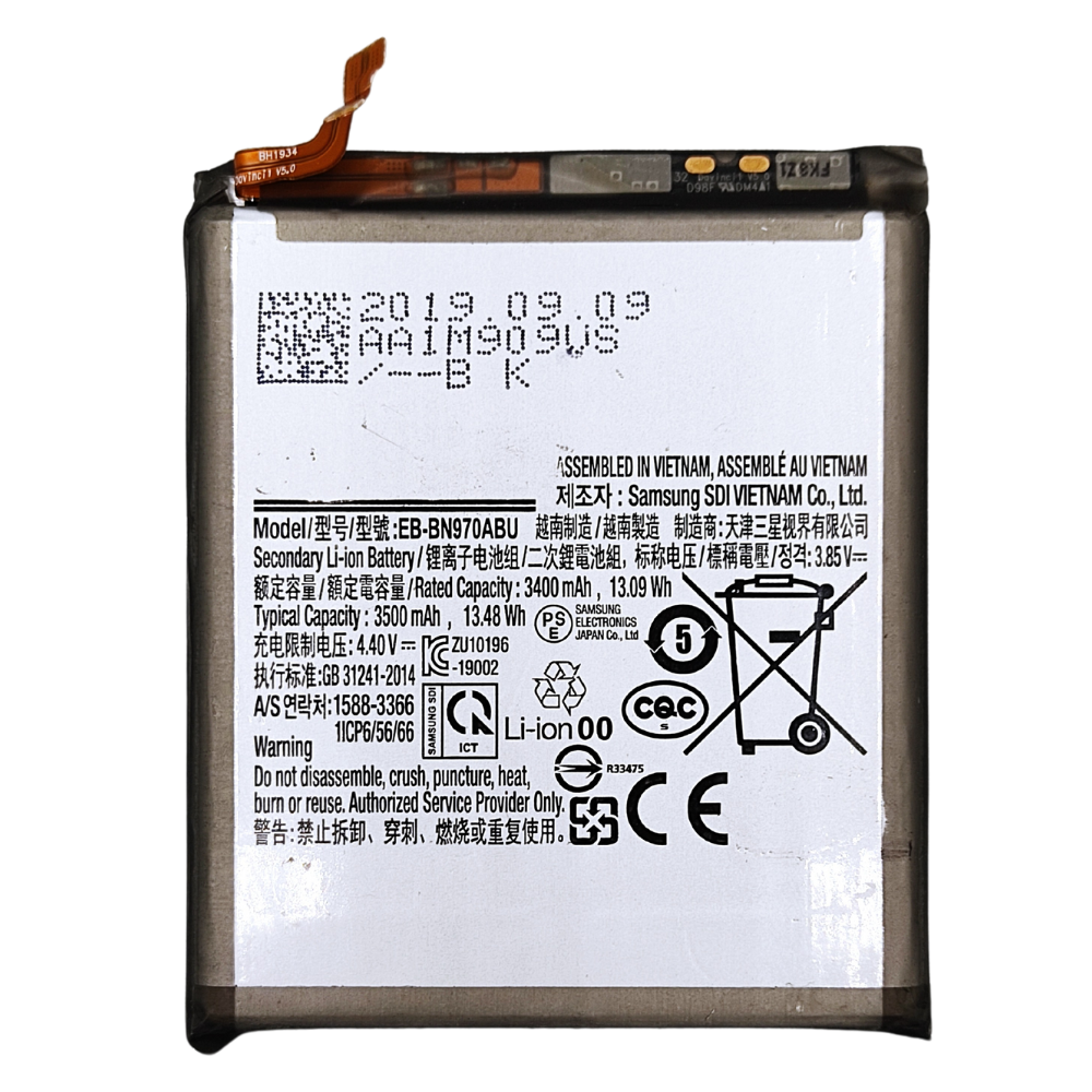 Bateria para Samsung Galaxy Note 10 EB-BN970ABU 3500mAh