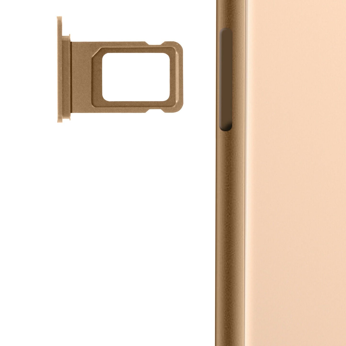 Bandeja Sim Para Apple Iphone 11 Pro Max Color Oro
